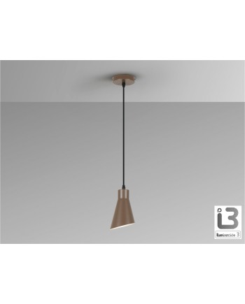 I3-BERA- LAMPARA 1L -MARRON